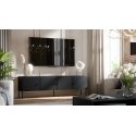 Cama 4D RTV cabinet PALAZZO BIS 201x40x60 black matt Cama 4D RTV cabinet PALAZZO BIS 201x40x60 black matt