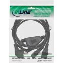 InLine 16657F toitekaabel Must 5 m Pistikupesa tüüp F 2 x C13 pistikut