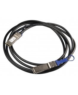 Mikrotik XQ+DA0003 InfiniBand ja kiudoptilised kaablid 3 m QSFP+ to QSFP+ / QSFP28 to QSFP28 Must