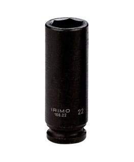 Extended hex impact socket 17mm 1/2" Irimo blister pack