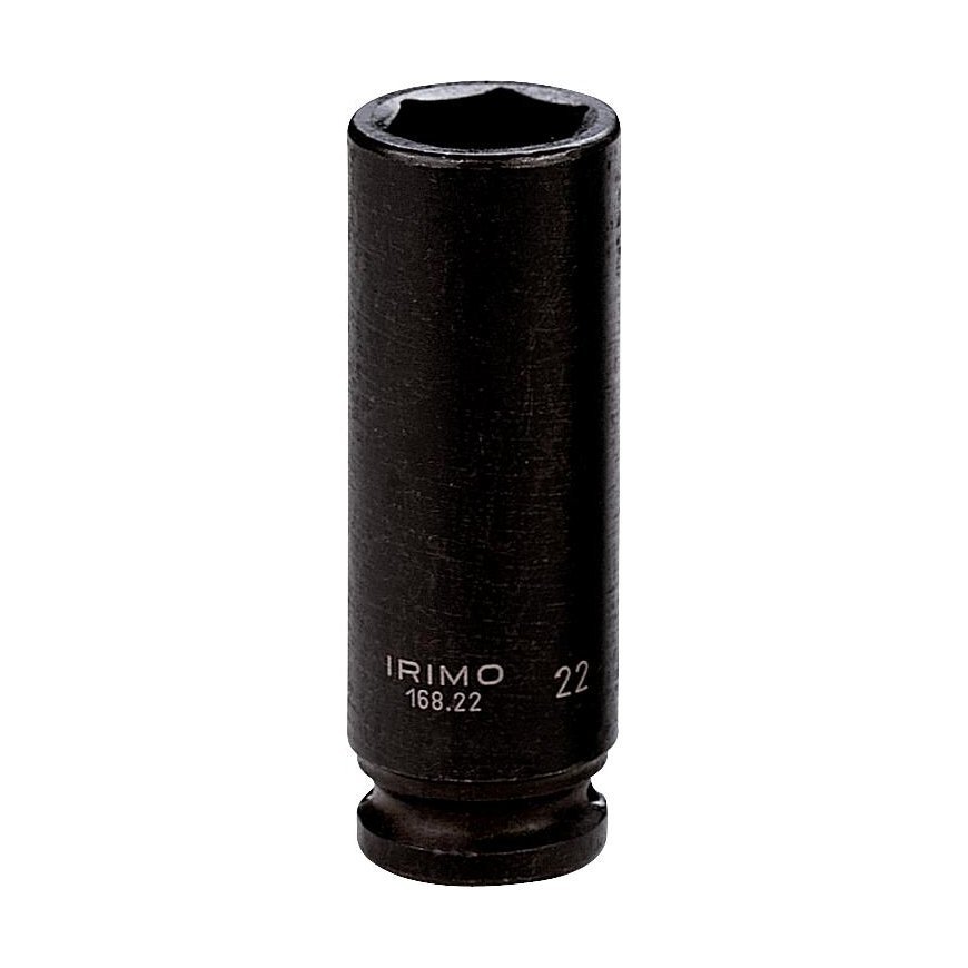 Pidentynyt kuusikulmainen iskevä pää 17mm 1/2" Irimo pakkaus blisterissä – 2