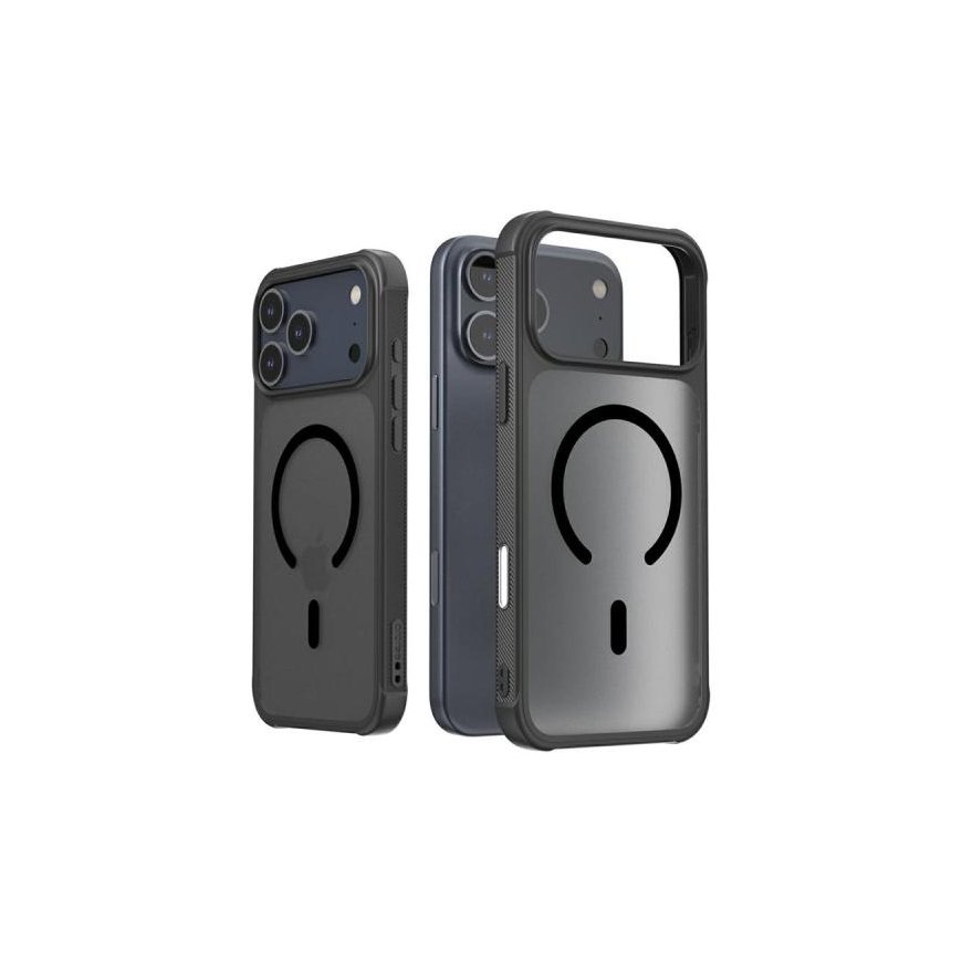 Dėklas Araree Duple M Armor MagSafe skirtas iPhone 17 Pro Max, juodas – 2