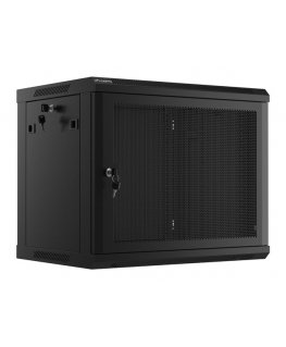 Lanberg WF01-6409-23B rack cabinet 9U Wall mounted rack Black