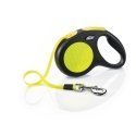 Flexi New Neon M 5 m koera sissetõmmatav plii Flexi New Neon M 5 m koera sissetõmmatav plii