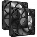 Corsair iCUE LINK RX140 MAX Datora korpusam Ventilators 14 cm Melns 2 pcs