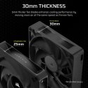 Corsair iCUE LINK RX140 MAX Tietokonekotelo Tuuletin 14 cm musta 2 kpl