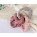 Nuby Teething Keys Wood and Silicone 3m+ 1 unit