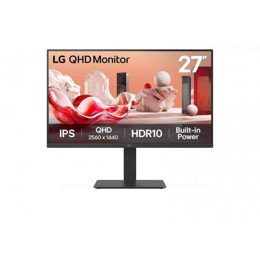 LG 27BA54QB-B computer monitor 68.6 cm (27") 2560 x 1440 pixels Quad HD LCD Black