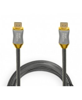 iBox HD08 HDMI kabelis 2 m HDMI A tipo (standartinis) Sidabras
