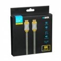 iBox HD08 HDMI kabelis 2 m HDMI A tipo (standartinis) Sidabras