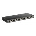 D-Link DGS-1016S сетевой коммутатор Неуправляемый Gigabit Ethernet (10/100/1000) Черный D-Link DGS-1016S сетевой коммутатор Неуправляемый Gigabit Ethernet (10/100/1000) Черный