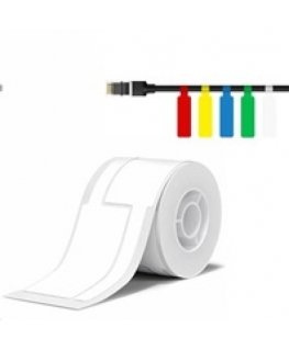 Niimbot Cable Labels T 25x76mm 200pcs White B21, B21S, B3, B1S