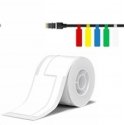 Niimbot kaabeletiketid T 25x76mm 200tk Valged B21, B21S, B3, B1S Niimbot kaabeletiketid T 25x76mm 200tk Valged B21, B21S, B3, B1S