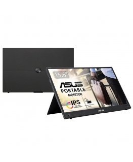ASUS ZenScreen MB16AWP kompiuterio monitorius 39,6 cm (15.6") 1920 x 1080 pikseliai „Full HD“ LED Juoda