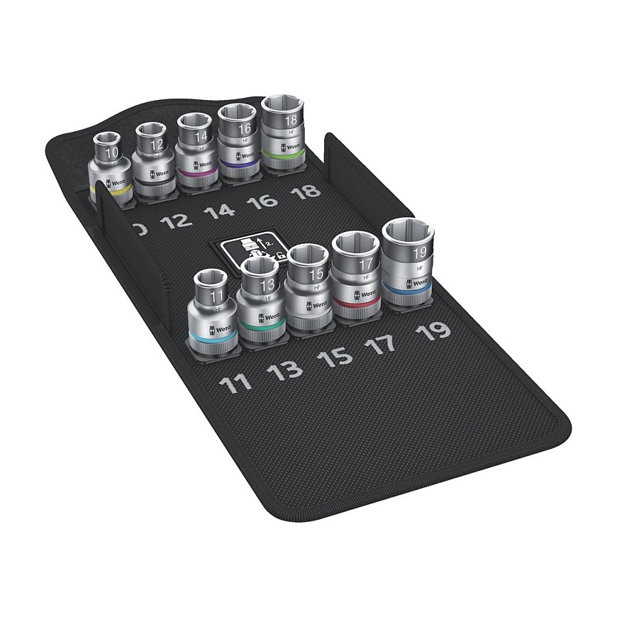 Wera 8790 HMC HF 1 Zyklop головки гаечных ключей 10 шт