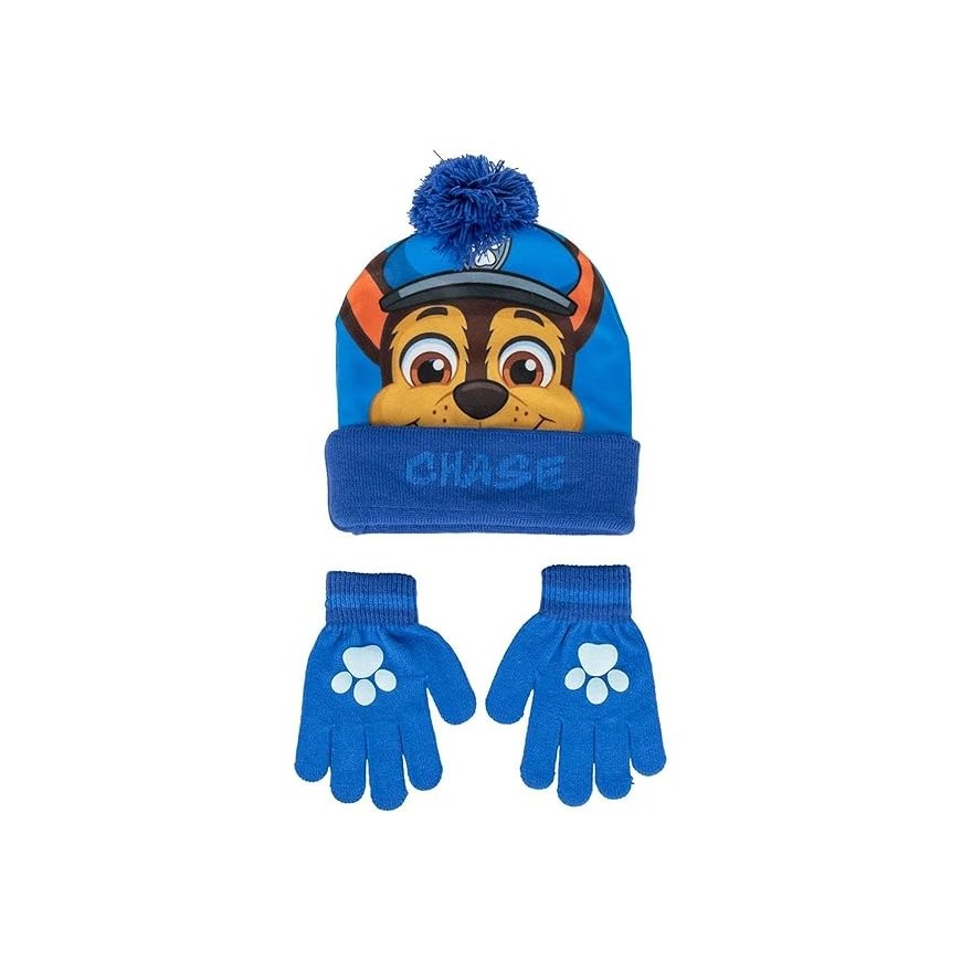 CERDÁ Paw Patrol Chase müts ja kindad komplekt