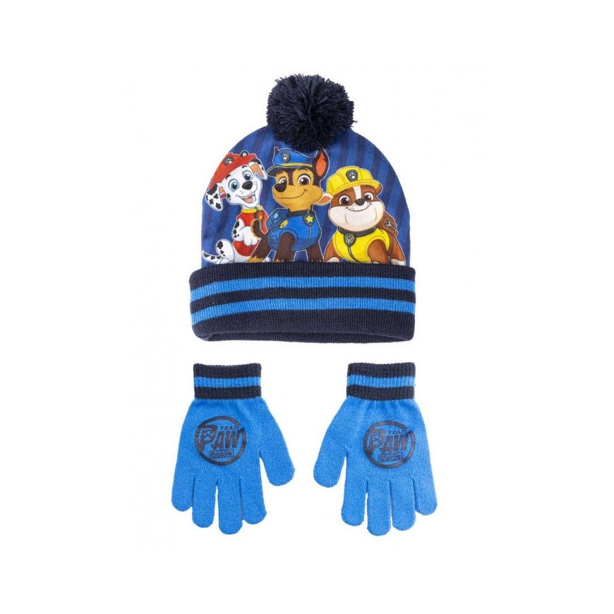 CERDÁ Paw Patrol Chase hat and gloves set – 2