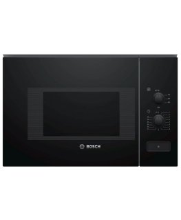 Bosch Serie 4 BFL520MB0 mikroviļņu krāsns Melns Solo mikrovilnis Iebūvēts 20 L 800 W