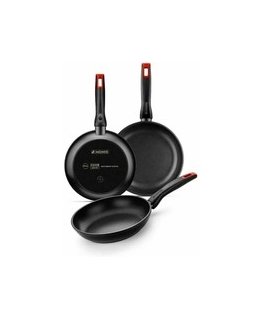 Wok Pan with Qualum Basic Noel Coating, 30 cm, AMBITION