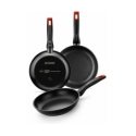 Wok panna ar „Qualum Basic Noel“ pārklājumu, 30 cm, AMBITION Wok panna ar „Qualum Basic Noel“ pārklājumu, 30 cm, AMBITION