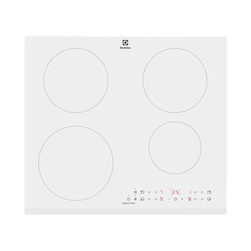 Electrolux LIR60430BW White Built-in 60 cm Zone induction hob 4 zone(s)