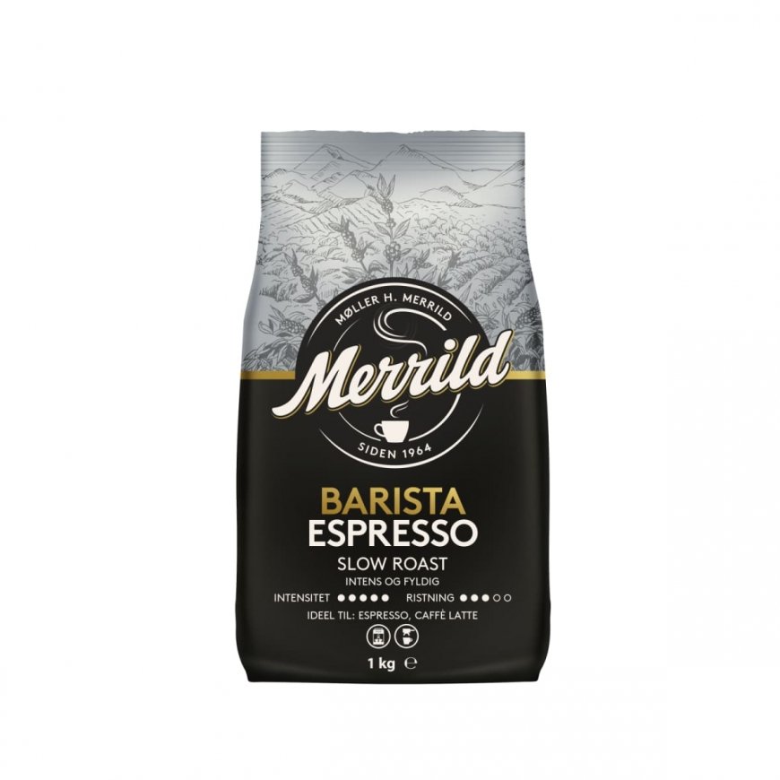 MERRILD Coffee Beans, Barista Espresso, 1kg