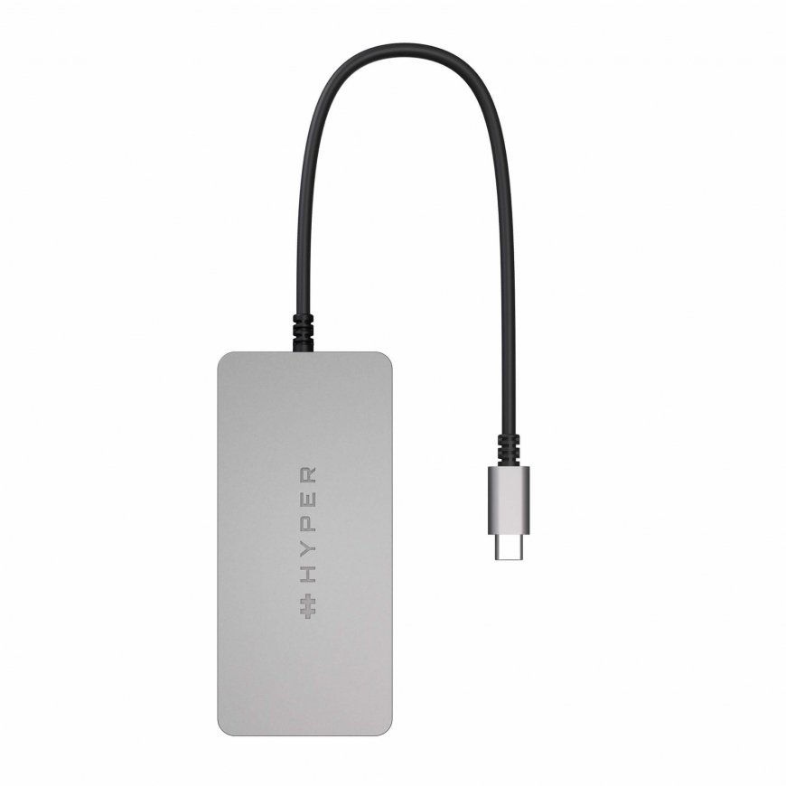 HYPER HDMB2 jaotur USB 3.2 Gen 1 (3.1 Gen 1) Type-C 5000 Mbit/s Roostevaba teras – 2