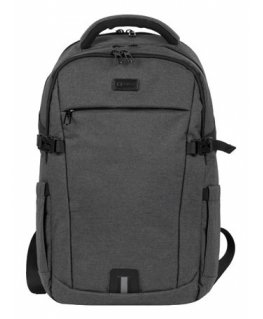 NATEC NTO-2226 seljakott City backpack Must, Hall Polüester