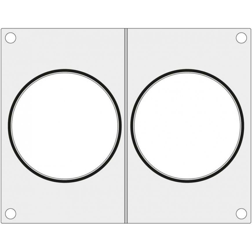 Hendi bowl holder for two soup bowls, diameter 115 mm – Hendi 805633