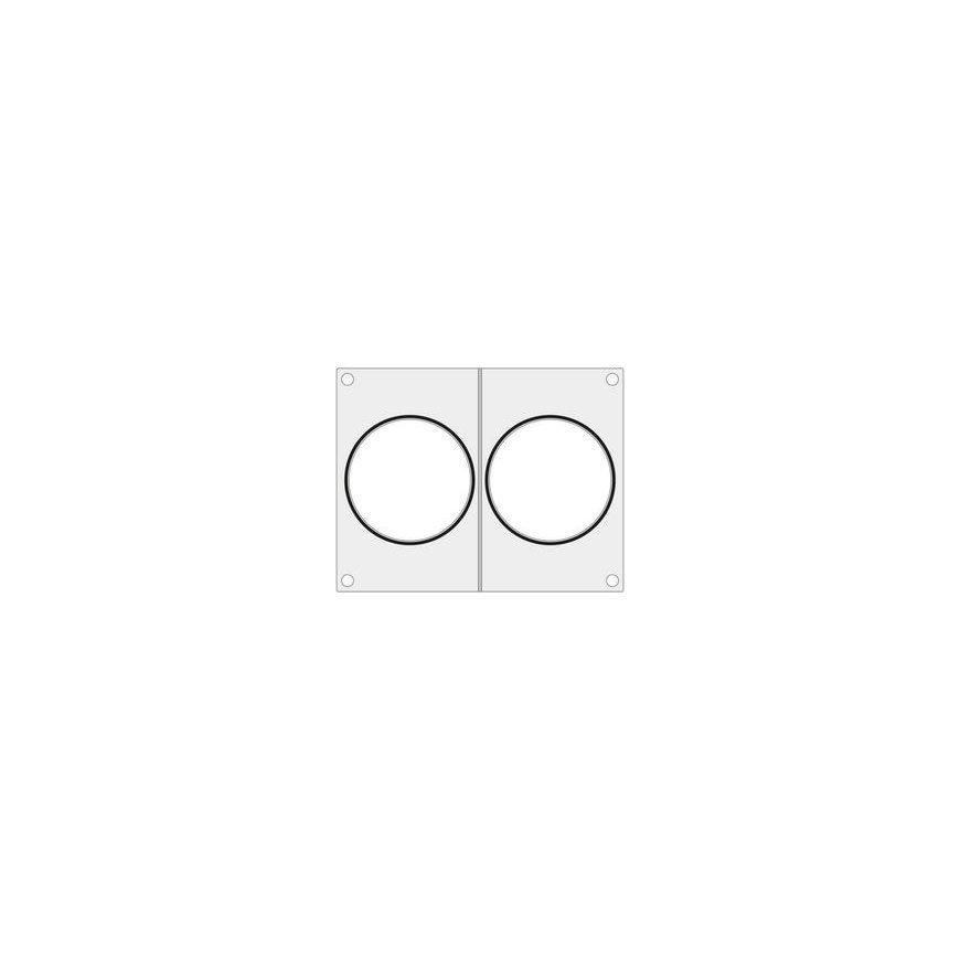 Hendi bowl holder for two soup bowls, diameter 115 mm – Hendi 805633 – 2