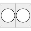 Forma Hendi sandarikliui dviem sriubos indams, sk. 115 mm – Hendi 805633 Forma Hendi sandarikliui dviem sriubos indams, sk. 115 mm – Hendi 805633