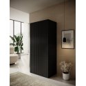 Cama Wardrobe PAFOS 2D 90x55.5x198.5 Black matt Cama Wardrobe PAFOS 2D 90x55.5x198.5 Black matt