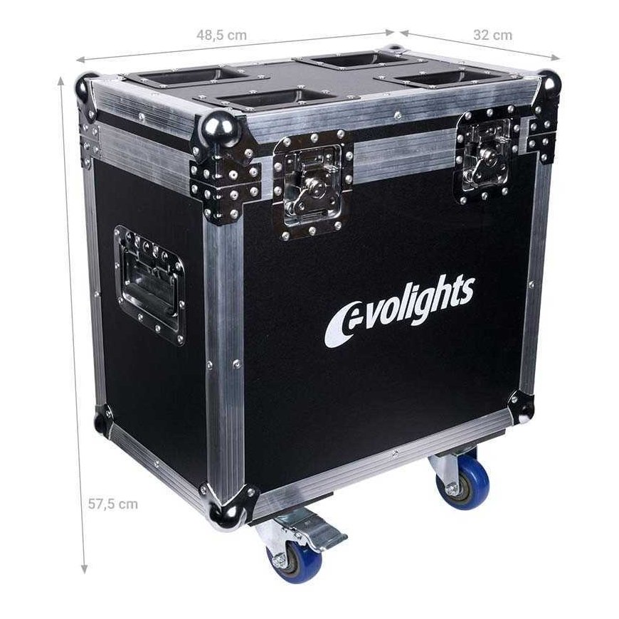 LIGHT4ME TRIANGIS LED šviesos efektas 64x2W RGBA ašis