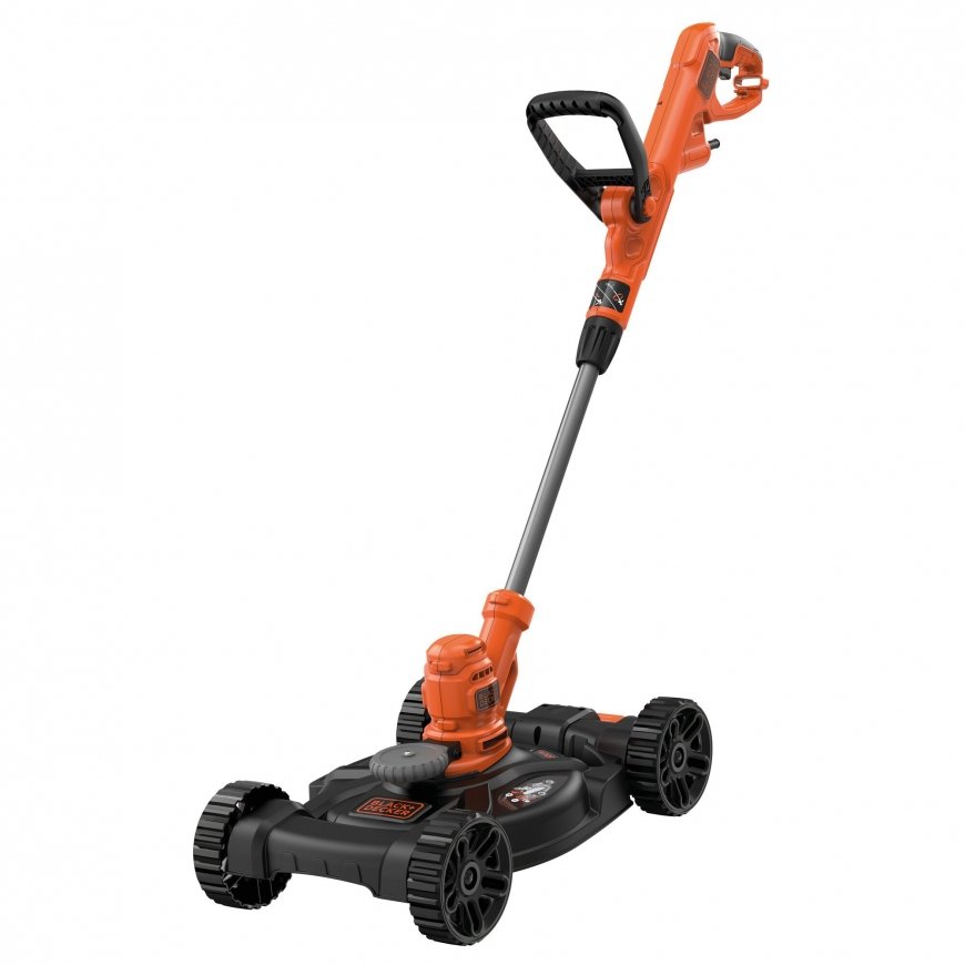 Black & Decker BESTA530CM-QS pensasleikkuri ja siimaleikkuri 550 W Sähkövirta musta, Oranssi