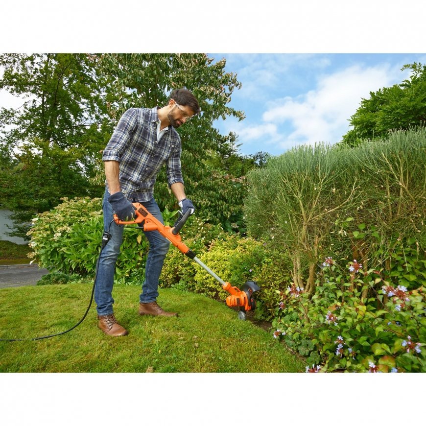 Black & Decker BESTA530CM-QS võsalõikur ja jõhvtrimmer 550 W Elektriline, vahelduvvool (AC) Must, Or – 5