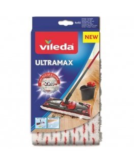 Vileda 4023103201262 šluotos grindims plauti priedas Šluostės Raudona, Balta