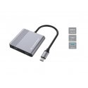 Conceptronic DONN13G sülearvuti dokk ja pordireplikaator Juhtmega ühendatud USB 3.2 Gen 1 (3.1 Gen 1 Conceptronic DONN13G sülearvuti dokk ja pordireplikaator Juhtmega ühendatud USB 3.2 Gen 1 (3.1 Gen 1
