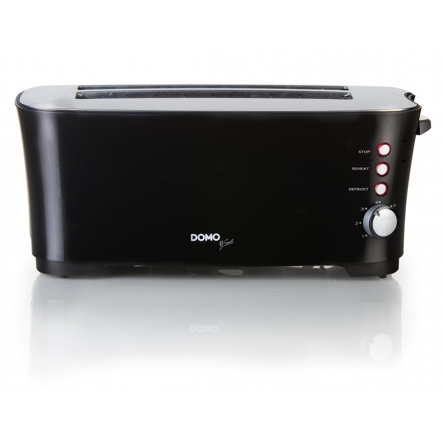 Domo DO961T тостер 7 4 ломтик(а) 1350 W Черный