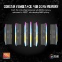 Corsair Vengeance RGB CMH32GX5M2B6400Z32 atmiņas modulis 32 GB 2 x 16 GB DDR5