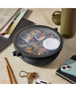 Mepal Bento-Lunchbowl Vita nordic black 1,5L