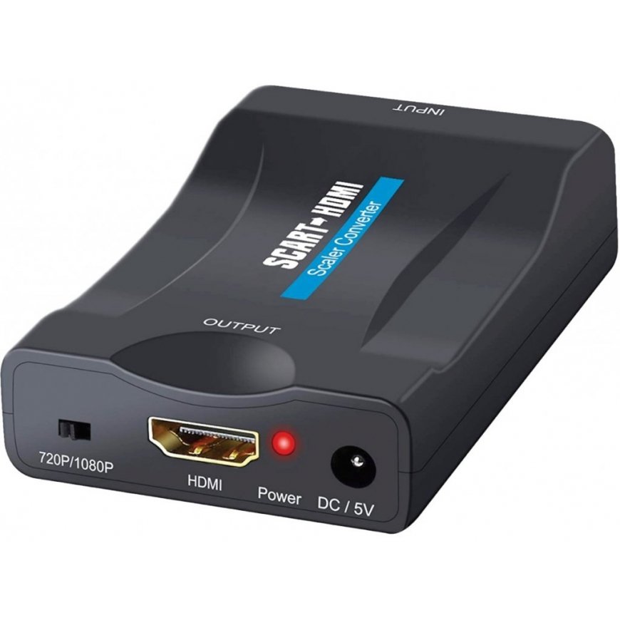 Winner Group WG - Audio video konvertors SCART uz HDMI, melns – 2