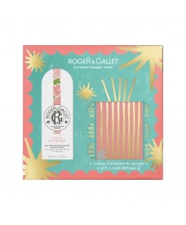 Набор из 2-х предметов Roger & Gallet FLEUR DE FIGUIER АРОМАТИЗИРОВАННАЯ ВОДА ДЛЯ БЛАГОПОЛУЧИЯ