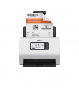 Brother ADS-4900W сканер ADF + Sheet-fed scanner 600 x 600 DPI A4 Черный, Белый