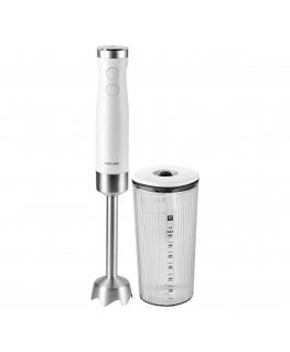 ZWILLING 53104-900-0 kannmikser Lauapealne blender 800 W Hõbe, Valge
