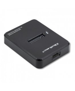 Qoltec 50313 tallennusaseman kotelo SSD-kotelo musta M.2
