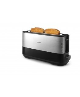 Philips Viva Collection HD2692/90 Leivänpaahdin - pitkät paahtoaukot, metallia
