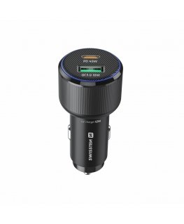 Swissten Car Charger USB-C PD / USB 63W