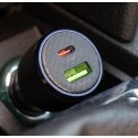 Swissten Car Charger USB-C PD / USB 63W Swissten Car Charger USB-C PD / USB 63W