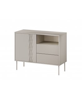 Cama 1D2S TRESSE komoda 100x40x75 kašmyro matinis