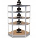 Topeshop REGAŁ GC9030 puutarhatyökalujen varastointiteline Vapaasti seisova/seinäkiinnitys Galvanoit Topeshop REGAŁ GC9030 puutarhatyökalujen varastointiteline Vapaasti seisova/seinäkiinnitys Galvanoit